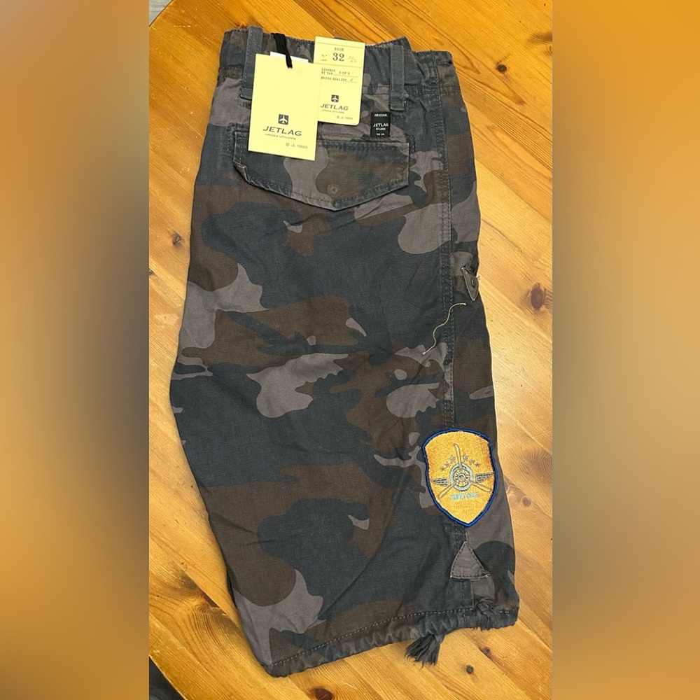 Jetlag mens camo shorts